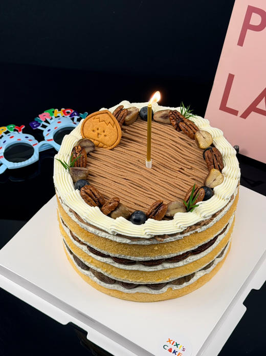 栗子脆脆裸蛋糕 商品图4