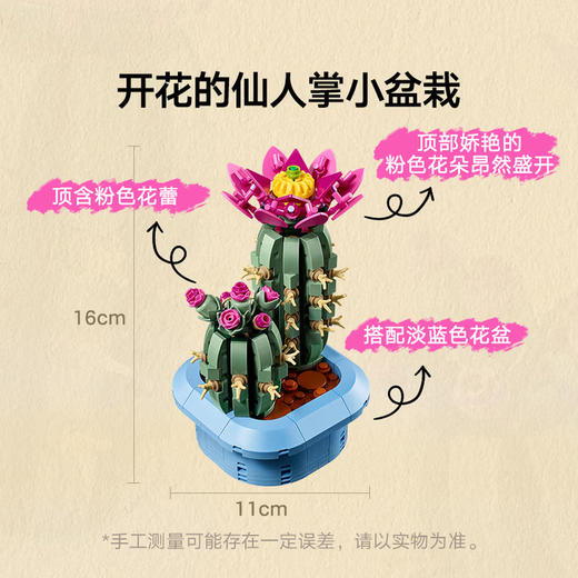 乐高积木L11509
开花的仙人掌 商品图3
