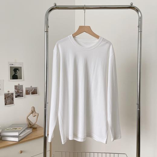 230G纯棉长袖T恤，男女都可穿！ 100%纯棉面料 商品图2