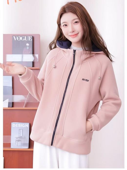 女王节抢购价-不支持退  超暖和🔥🔥【erume韩国品牌】奥粒绒加厚保暖厚款加绒外套-喜出 商品图1