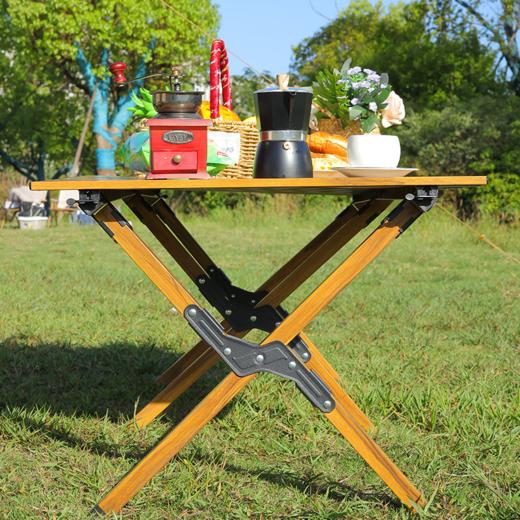 飞图乐（FTLY）营铝合金蛋卷桌-黄木纹-中号/大号 LP 商品图3