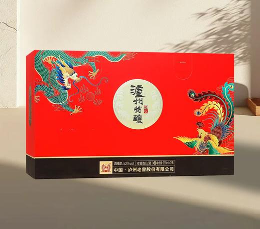 【年货节】泸州老窖 泸州特酿 悦坛 浓香型 52度 999ml*2【礼盒装】 商品图2