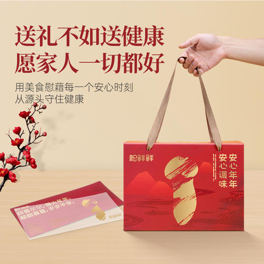 松鲜鲜 安心年年礼盒945g+500ml（酱油调料） 商品图5