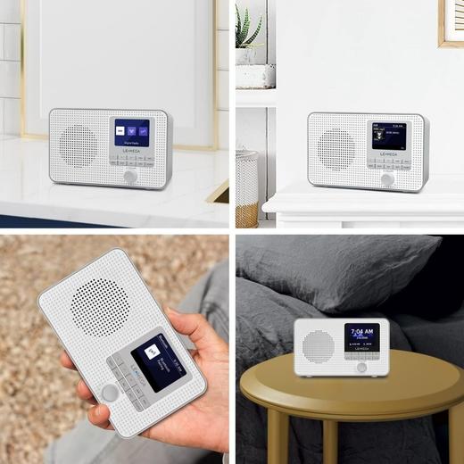 美国 LEMEGA DR3 DAB+/FM 蓝牙收音机 配备TFT彩色显示屏 商品图4