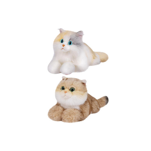 Chongker 仿真智能互动  淡三花金渐层仿真猫咪智能高端电子宠物仿生抱抱喵 商品图0