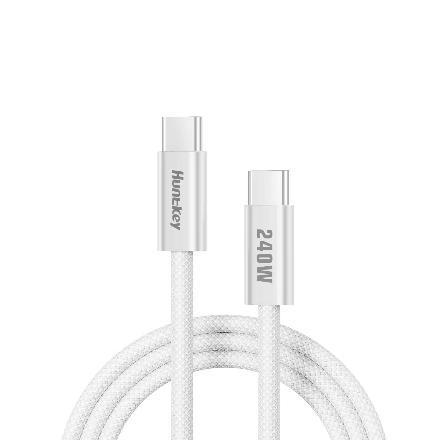 HUNTKEY航嘉 C01 240W USB-C 编织数据线