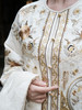 盛唐婧 | 新中式重工刺绣龙凤呈祥棉服-白色（带围巾） 商品缩略图7