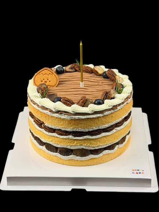 栗子脆脆裸蛋糕 商品图6