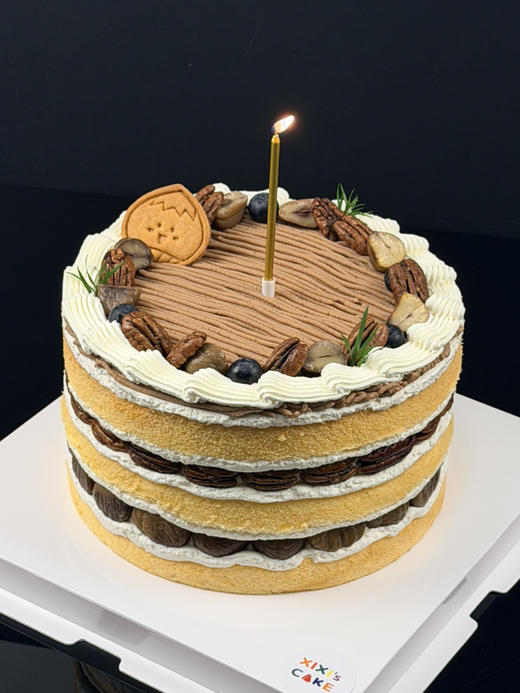 栗子脆脆裸蛋糕 商品图8