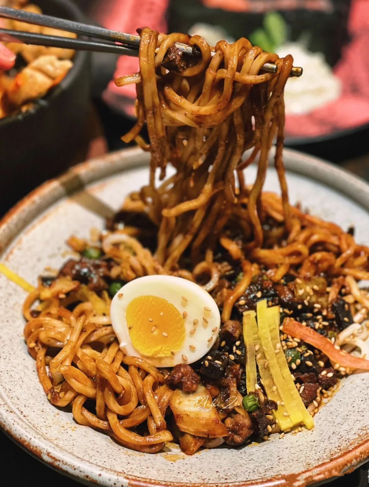 辣辣牛肉炸酱面