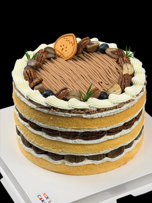 栗子脆脆裸蛋糕 商品图0