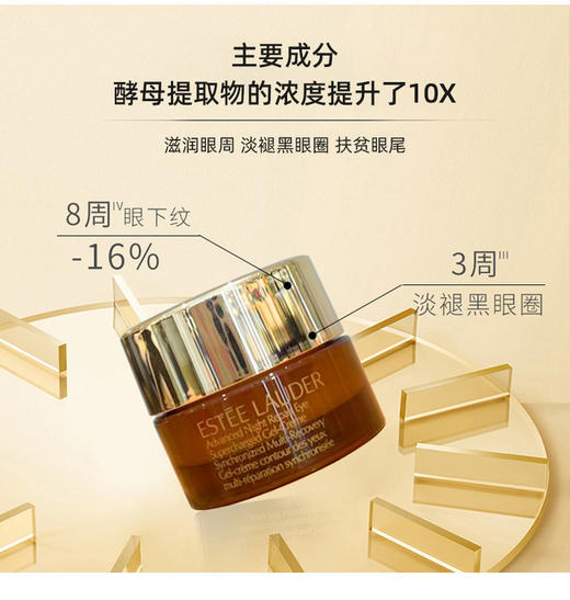 拍一发三【大牌正品-福利小样】雅诗兰黛抗蓝光眼霜5ml*3 商品图3