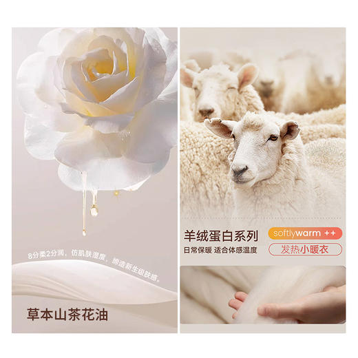 皇家丽美【49元1套，79元2套】男款秋衣秋裤套装无骨工艺 以油养肤抗菌又舒服 BNN82601 商品图3