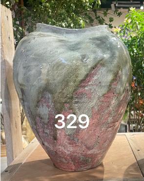 景德镇手工花盆灰粉 商品图0