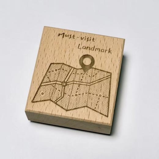 Twilight Studio 木质印章  旅行打卡 商品图2