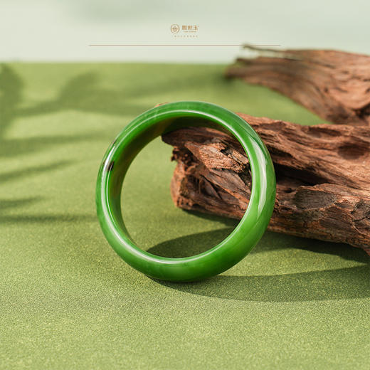 【春柔】俄罗斯碧玉手镯【59.3】 商品图3