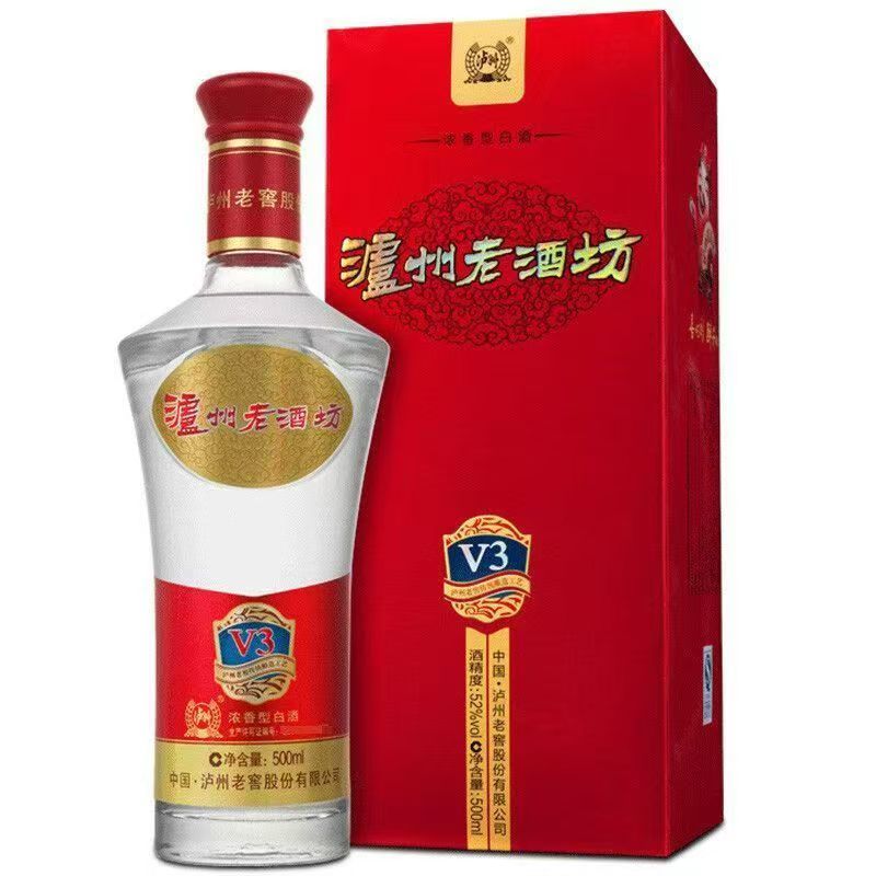 [白酒]泸州老窖老酒坊V3浓香型38度500ml