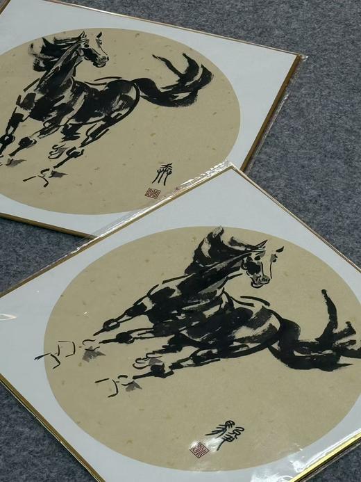 【山东广电文创】马上吉祥—手工绘制写意桌面摆画 商品图4