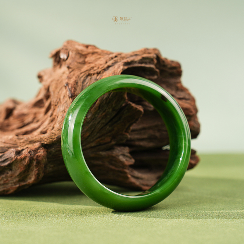 【春柔】俄罗斯碧玉手镯【59.3】