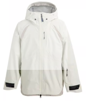 25/26BURTON雪服AG HRDPCK 3L JKT BONEWT/STNGRY