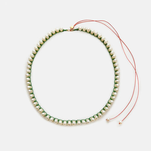 订购10周到｜CHRISTIANA KAFA-growth-棕色淡水珍珠 项链［希腊设计师］ 商品图3