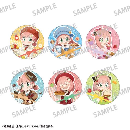 间谍过家家 美食 甜品 徽章 吧唧 6包/盒 谷子 商品图0