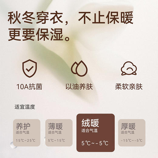 皇家丽美【49元1套，79元2套】男款秋衣秋裤套装无骨工艺 以油养肤抗菌又舒服 BNN82601 商品图2