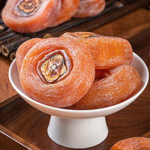 富平柿饼 甜而不腻  软糯香甜  330g左右/盒 商品图2