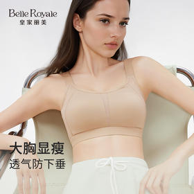 皇家丽美2026新款提拉内衣女大胸显小聚拢防下垂收副乳调整型美背无痕文胸WW947-1