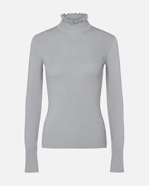 Cordova - Kitz Knits Ski - Grey Melange - 女装 - 套头衫 - 麻灰 商品图0