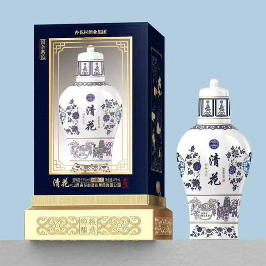 【折扣仓】[白酒]清花金奖1916清香型白酒53度475ml 商品图1