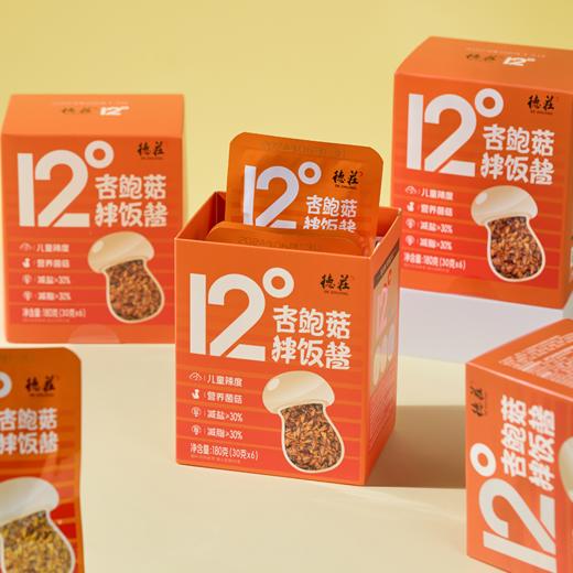 德庄12°杏鲍菇拌饭酱复合调味料  180g/盒（内装30g*6袋）*2 商品图4