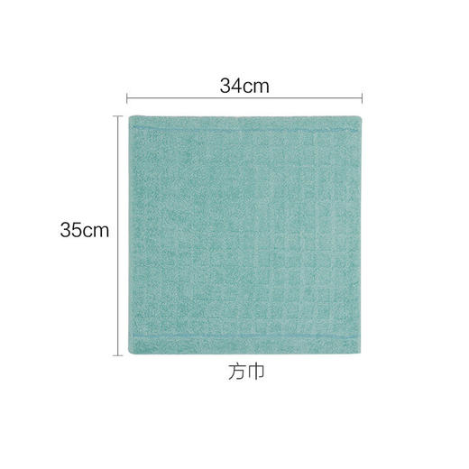 【多样屋专柜】屋莫兰迪抗菌全棉无捻面巾/白色76*34cm 商品图5