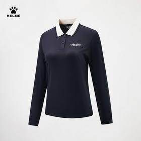 卡尔美马德里网事女士长袖POLO衫6616PL2001