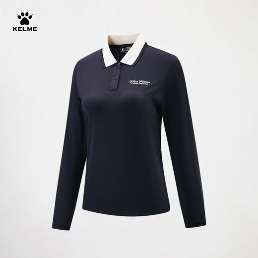 卡尔美马德里网事女士长袖POLO衫6616PL2001 商品图0