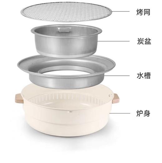 飞图乐（FTLY） 四合一分体式围炉 炭炉 WL0102 LP 商品图6