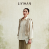 LIYIHAN 2026年春季新款职场通勤棉质衬衫女米黄色上衣小众设计感 商品缩略图2