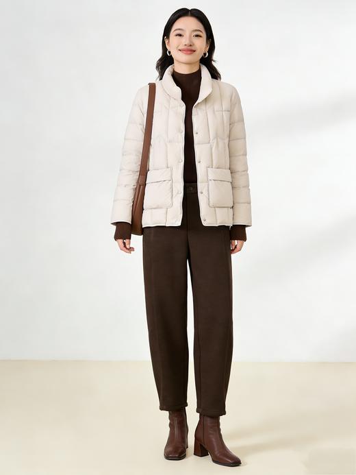 【泡芙羽绒】臣禾鸭绒小个子轻便保暖羽绒服外套9224070152 商品图4