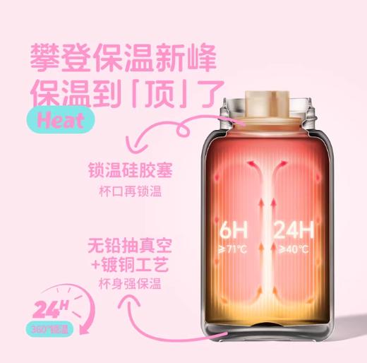 悠哈双饮杯500ml黑色 商品图2