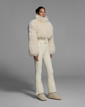Cordova - Nozawa Ski Suit - Alabaster - 女装 - 连体滑雪服 - 白色