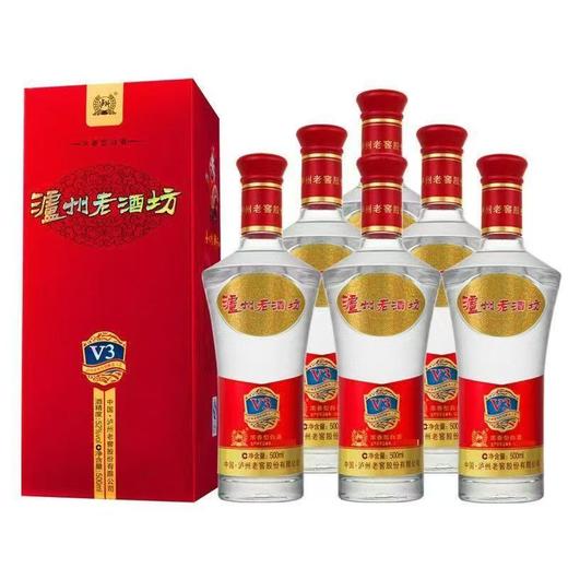 [白酒]泸州老窖老酒坊V3浓香型38度500ml 商品图1
