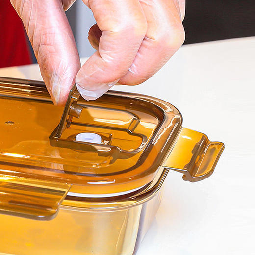 【多样屋专柜】多样屋雅致保鲜盒三件套上班族可微波炉饭盒 商品图5