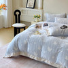 雅鹿 雕花牛奶绒流光蝶影蓝四件套200*230cm 商品缩略图7