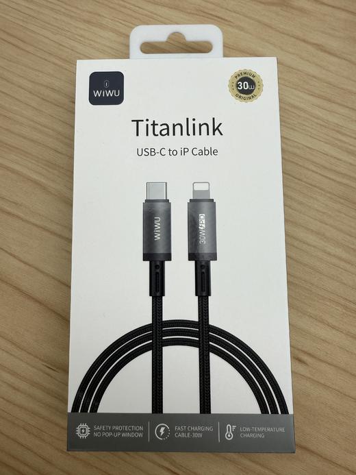 WiWU钛闪系列数据线CtoL，iPhone13系列及以下机型适用 商品图0