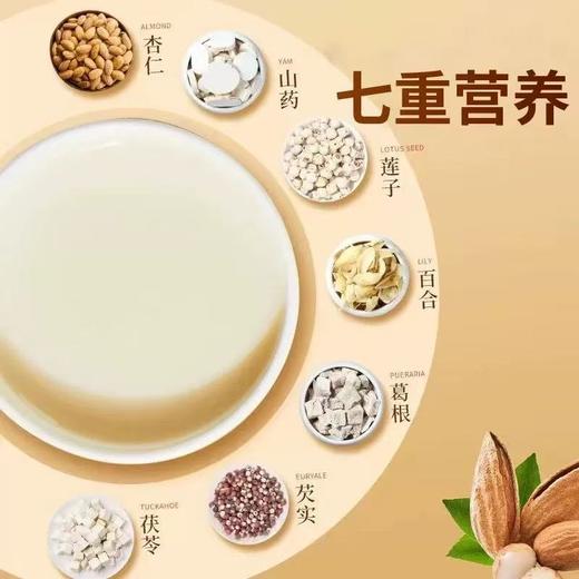 北京同仁堂内廷上用杏仁七白饮 成人早餐粉150克/盒 商品图3