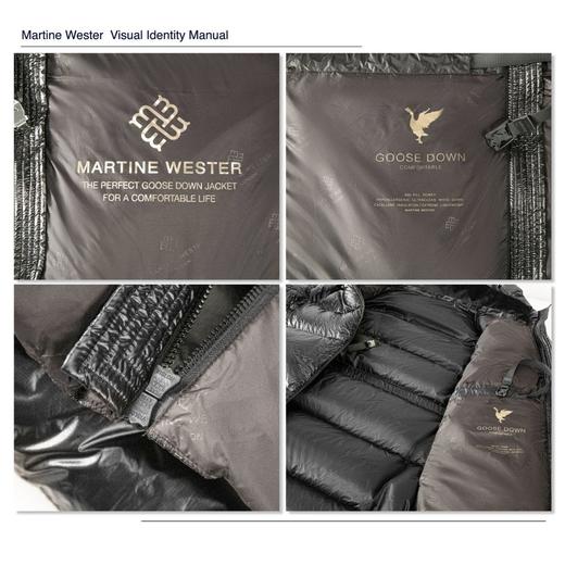 MartineWester女款帝人超薄面料连帽长款鹅绒服11383829 商品图5