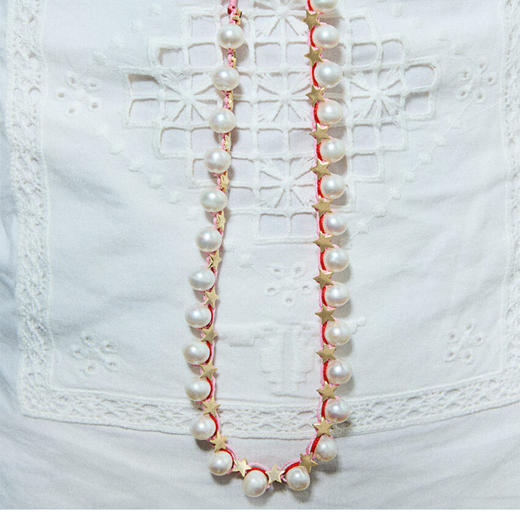 订购10周到｜CHRISTIANA KAFA-sofia-白色淡水珍珠 项链［希腊设计师］ 商品图4