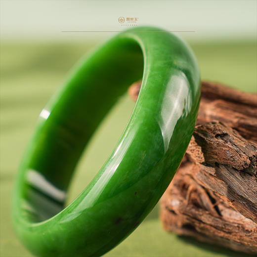 【春柔】俄罗斯碧玉手镯【59.3】 商品图2