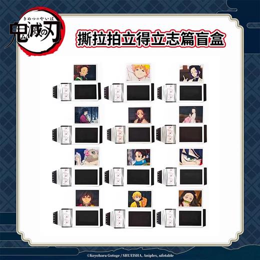 鬼灭之刃 立志篇 撕拉拍立得 12包/盒 国谷 商品图0