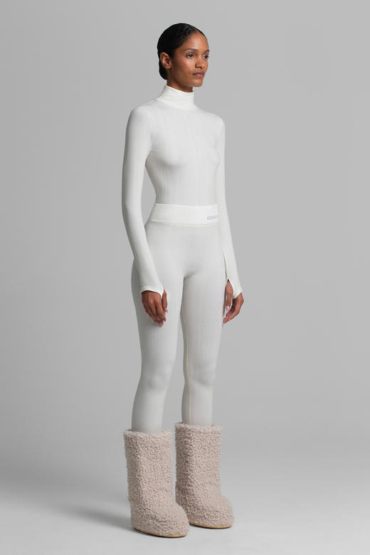 Cordova - Sol Bottom Base Layer - Alabaster - 女装 - 打底裤 - 白色 商品图3